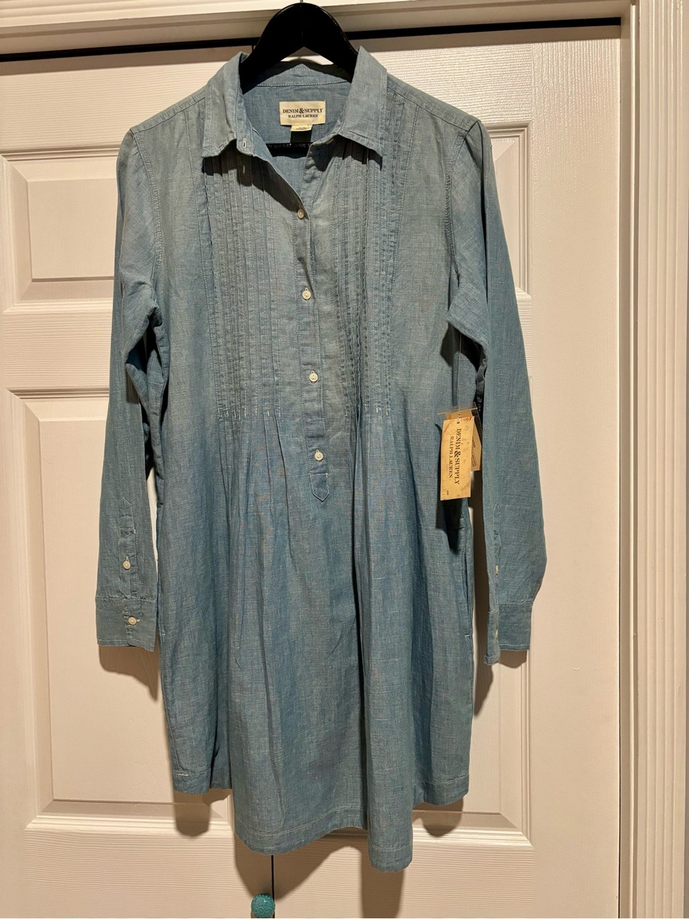 NEW Ralph Lauren Denim & Supply Chambray Dress Size XL